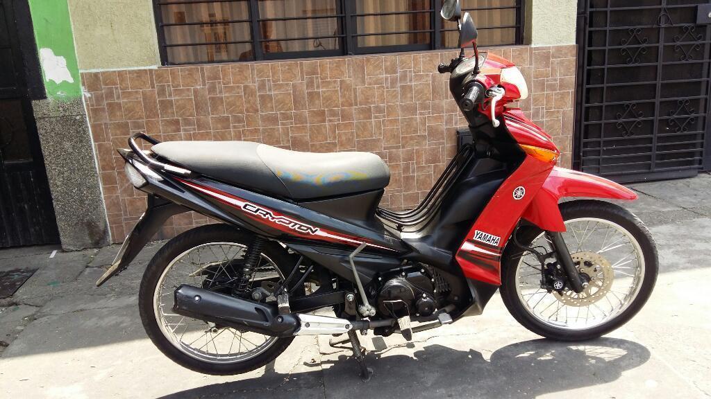 Yamaha Crypton 2012 Papeles Al Dia