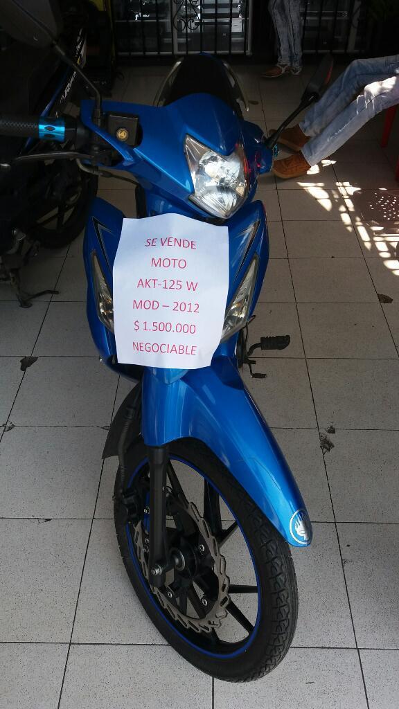 Moto Akt 125 W