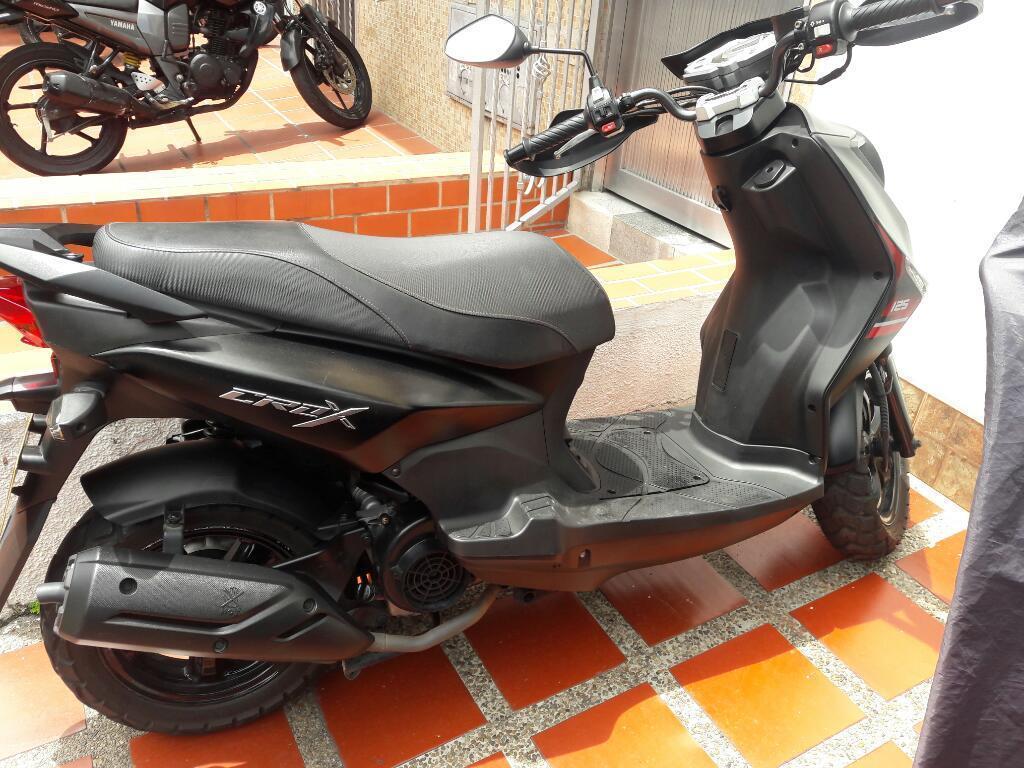 Moto Crox 125 Negro Mate