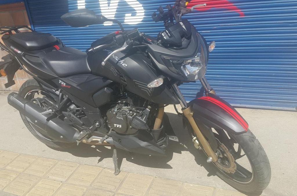 VENDO TVS APACHE 200 COMO NUEVA