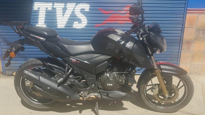 VENDO TVS APACHE 200 COMO NUEVA