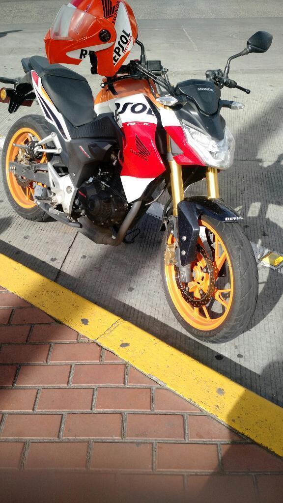 Motivo Viaje Vendo Moto Honda Cb 190 R 2017 con 5.000 Km Nueva