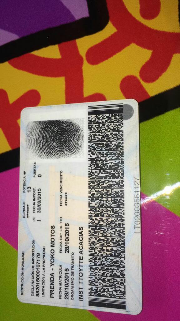 Moto en Perfecto Estado