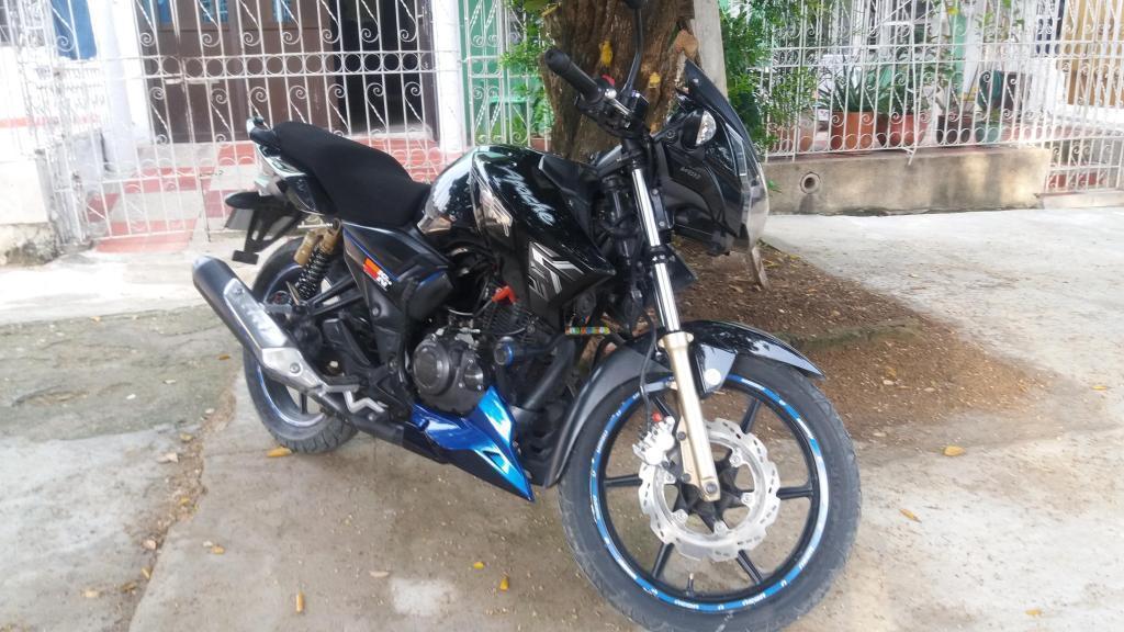 Vendo Moto TVS Apache RTR 180cc Mod. 2014