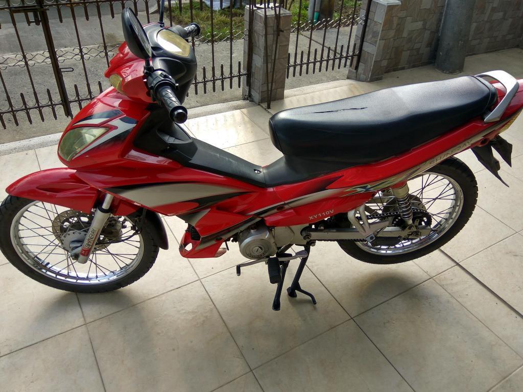 Vendo moto shineray 110 modelo 2008