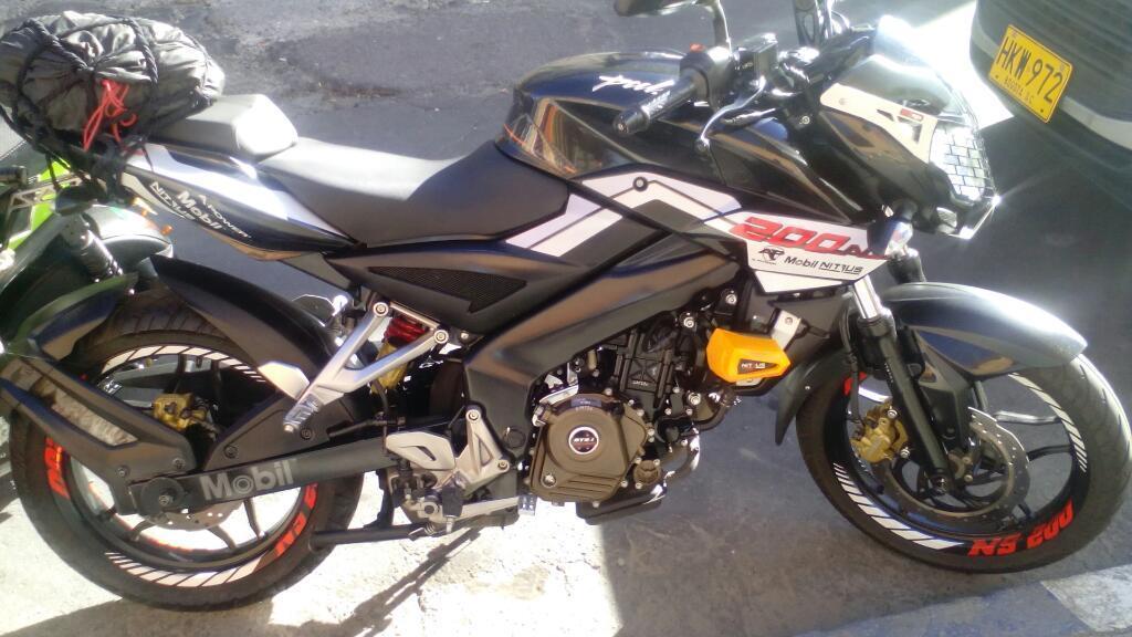 Vendo Pulsar Ns 200 Modelo 2017