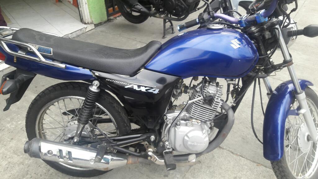 Motocicleta Suzuki Ax4