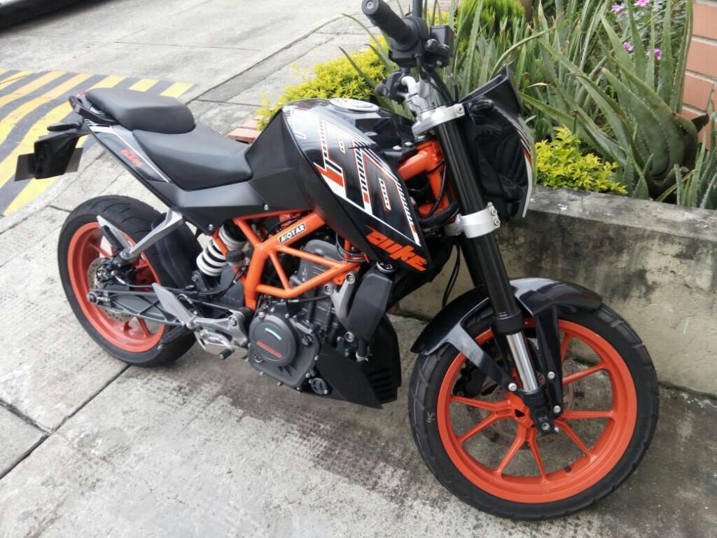 Vendo Ktm Duke 390 2016