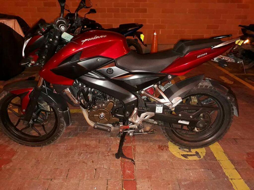 Vendo Hermosa Pulsar Ns 200 Modelo 2015