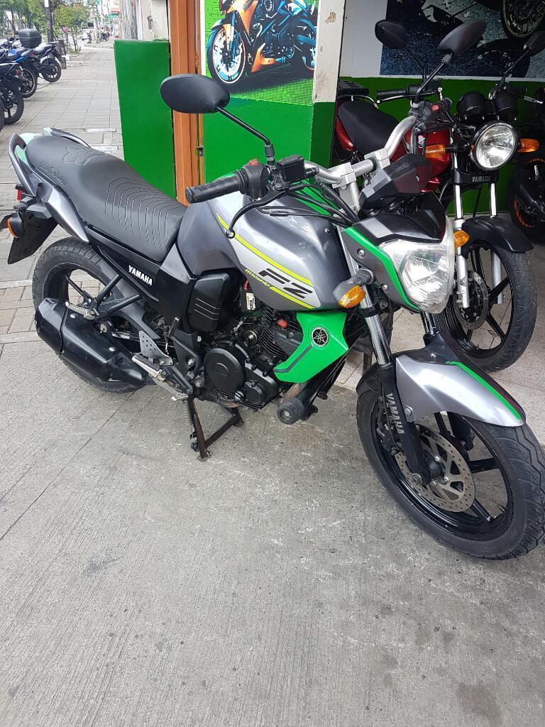 Yamaha Fz 2014 Gris Verde