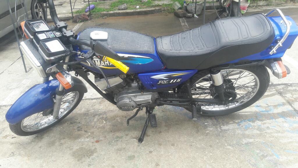 Vendo Rx100 Modelo 2002 Toda en 115 Caja 5 Cilindro 0.50