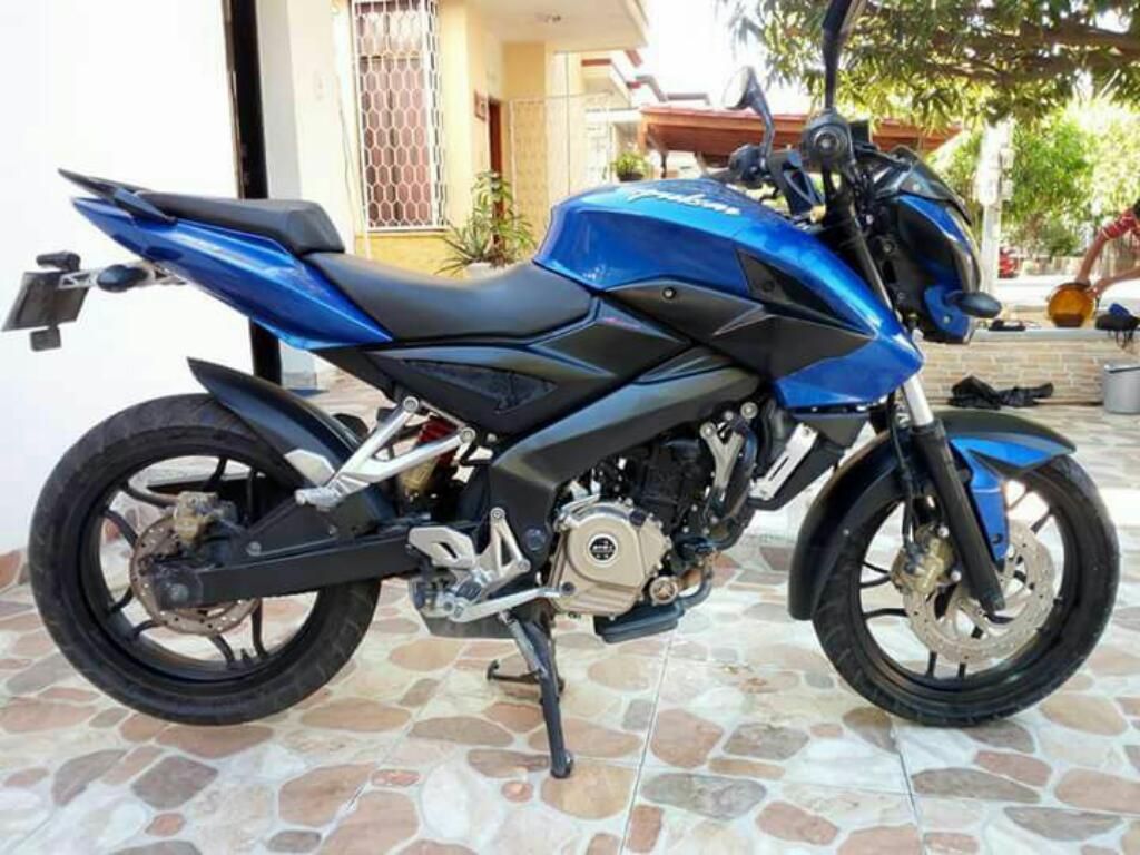 Pulsar Ns 200 Modelo 2014 Kilometraje 15