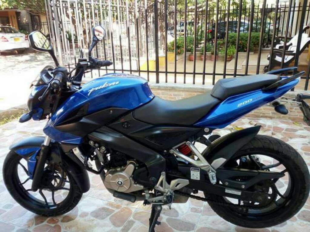 Pulsar Ns 200 Modelo 2014 Kilometraje 15