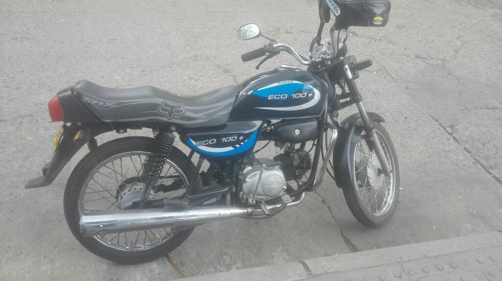 Moto Honda Eco Solo Tarjeta