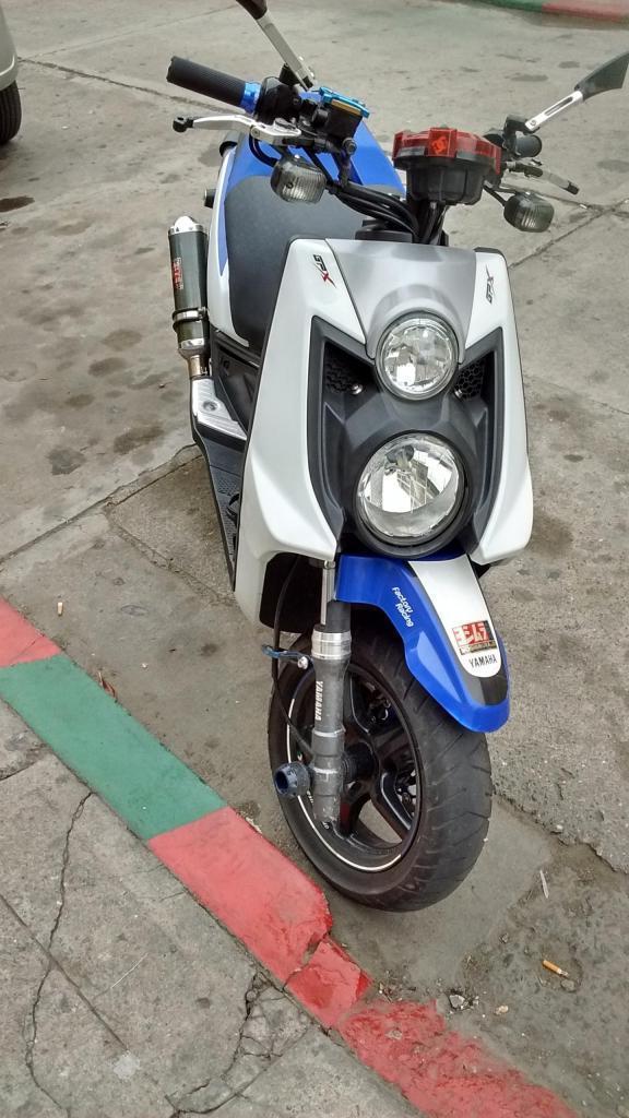 Bws 2014 blanca azul Yamaha