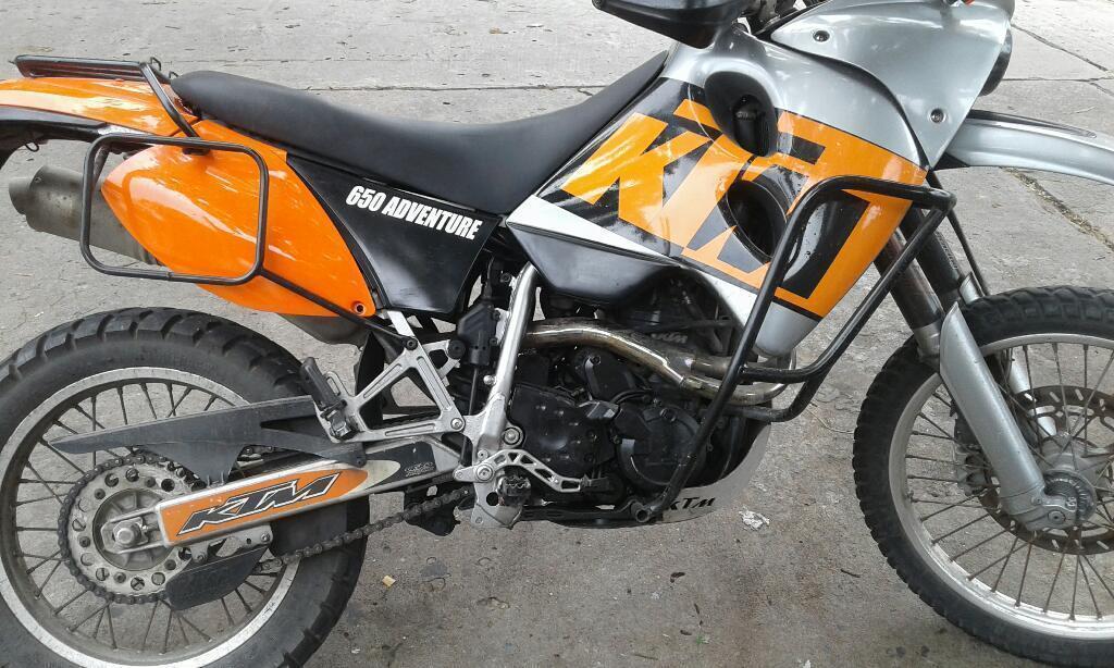 Potente Ktm 650 Adventur 2002