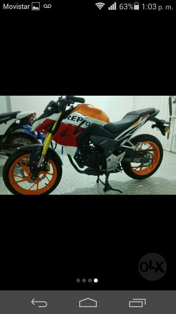 Oportunidad Vendo Honda Cb190r 3300 Km