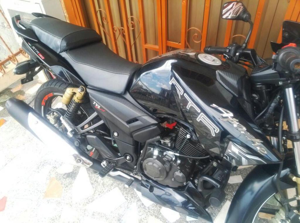 Cambio a NS 200 negra Tvs Apache 180 8mil km