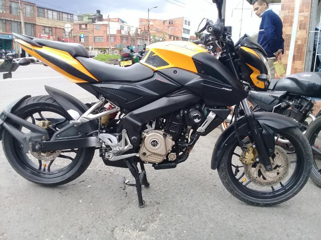 Moto Pulsar Ns 200 Modelo 2014 con Soat