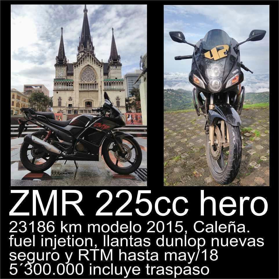 SE VENDE ZMR 225c.c. HERO / Mod.2015 / Neg
