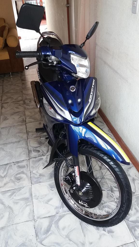 vendo o cambio yamaha cripton modelo 2015 en excelente estado