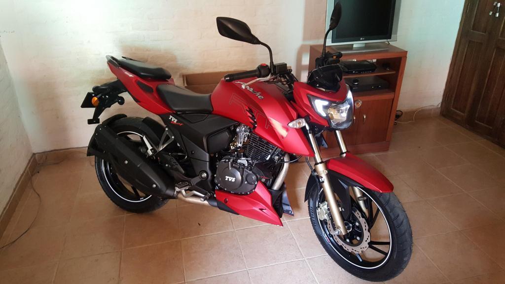 Apache RTR 200 4V Rojo Mate Nueva!!!!