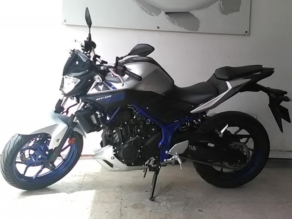 YAMAHA MT 03 MODELO 2017