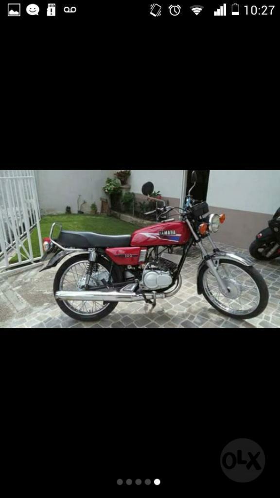 Vendo Rx 100 Modelo 2006 Soat hasta Noviembre Tecno hasta Enero Cartas Haviertas