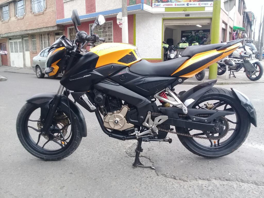 Moto Pulsar Ns 200 Modelo 2014 con Soat