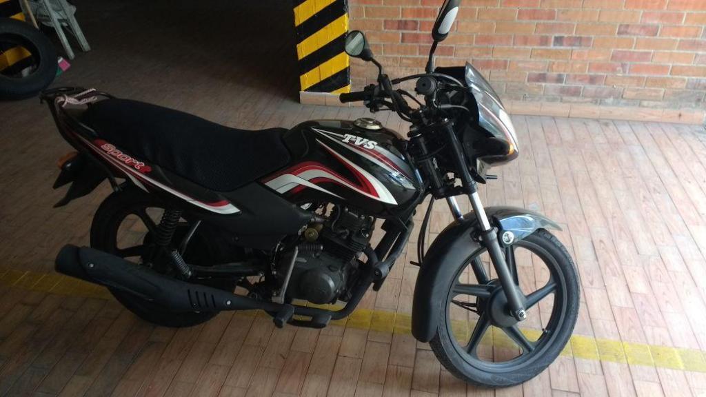 VENDO HERMOSA TVS 100 NEGRA 2016 ORIGINAL