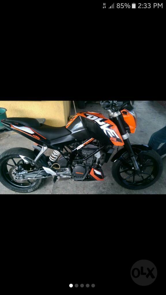 Sevende Ktm Duke 200 Modelo 2014