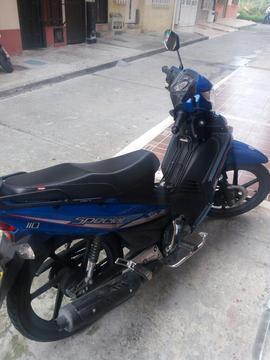 Moto Akt 110 Azul