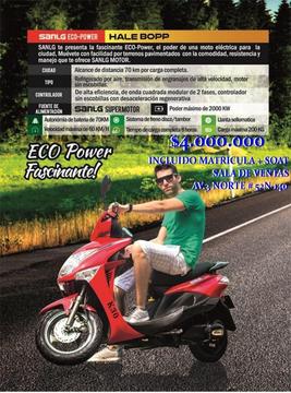 motos electricas SANLG MOTOR