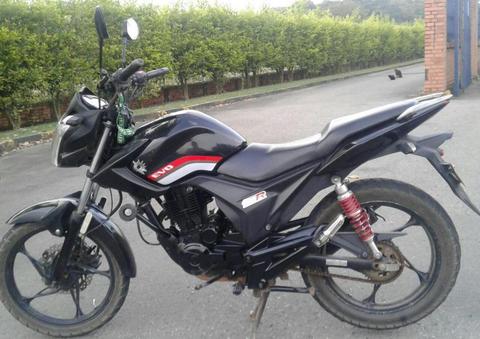 AKT EVO R3 150, NEGRA, MODELO 2015, VALLUNA, FULL MOTOR, AL DÍA