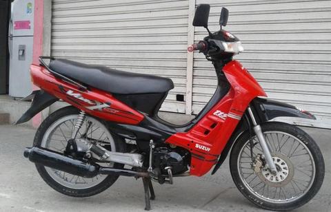 SUZUKI VIVA 115, MODELO 2002, ROJA, FULL MOTOR, ESTARTE, LUCES