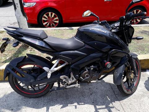 Pulsar 150ns 2017 Negra Como Nueva