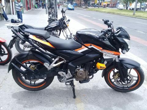 Moto Ns 200 Modelo 2014 Tarjeta Y Traspa