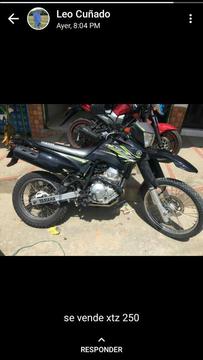 Vendo Xtz 250 Mod 2015