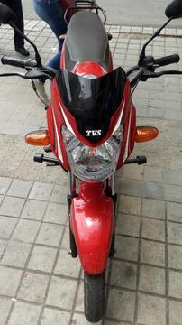Tvs 2016 Roja Unico Dueño. Papeles Al Di