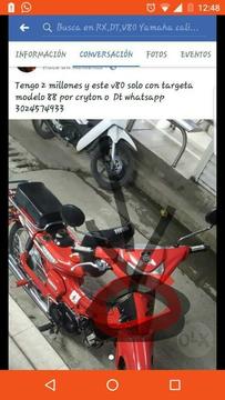 Vendo V80 Modelo 88 Solo Targeta