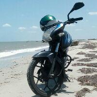 moto discover 125st negra