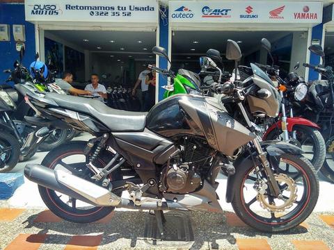 TVS APACHE 160 MODELO 2014 AL DIA TRASPASOS INCLUIDOS