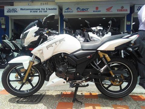 TVS APACHE 180 MODELO 2017 AL DIA FACIL FINANCIACION TRASPASOS INCLUIDOS