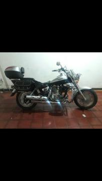 Hermosa Moto Tipo Harleyn Davinson