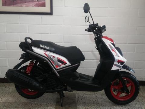 yamaha bws x 2014 , única dueña , papeles nuevos , excelente estado