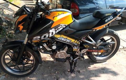 Vendo Hermosa Pulsar NS 200 modelo 2014