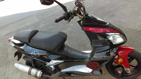 moto automatica 2013 tipo bws con motor agility. inf.31371210'90