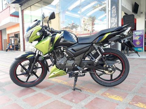 TVS APACHE RTR 160 MODELO 2017 VENDO O PERMUTO