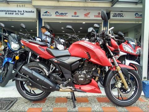 TVS APACHE 200 MODELO 2017 $6.650.000 TRASPASO INCLUIDO