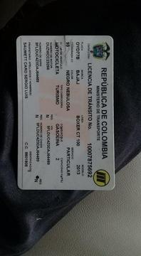 vendo moto en buen estado negociable